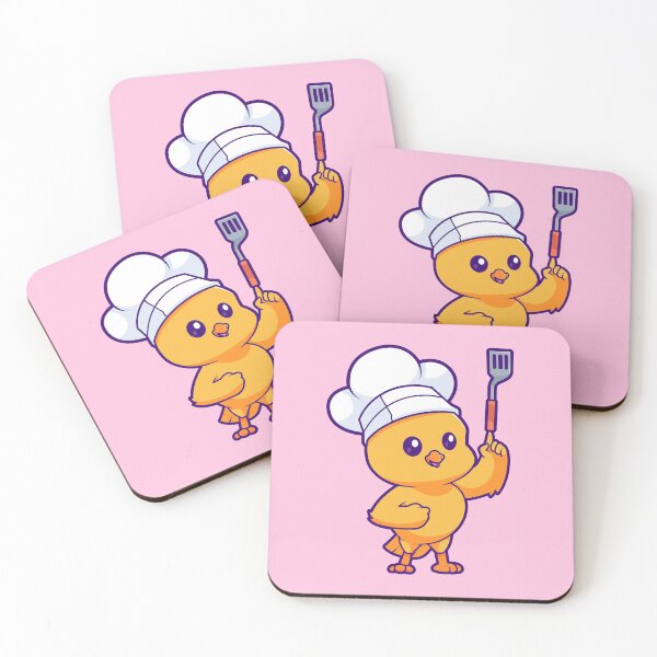 Item preview, Cute Chicken Chef Holding Spatula Cartoon Vector Icon Illustration designed and sold by hjian8219.