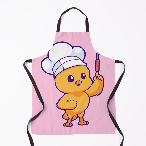 Item preview, Cute Chicken Chef Holding Spatula Cartoon Vector Icon Illustration designed and sold by hjian8219.