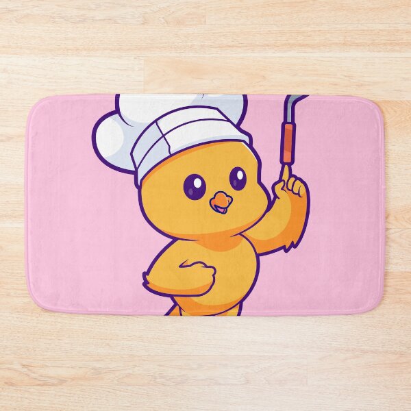 Item preview, Cute Chicken Chef Holding Spatula Cartoon Vector Icon Illustration designed and sold by hjian8219.