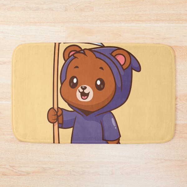 Item preview,  Cute Bear Grim Reaper Cartoon Vector Icon Illustration designed and sold by hjian8219.