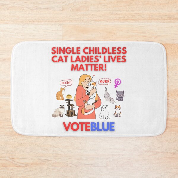 Item preview, Childless Cat Ladies Unite! designed and sold by Fredster1966.