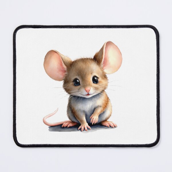 Item preview, Vibrant Watercolor Mouse designed and sold by Victoria Riabov.