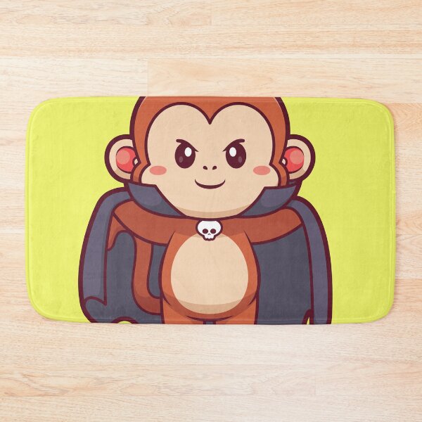 Item preview,  Cute Monkey Dracula Vampire Cartoon Vector Icon Illustration designed and sold by hjian8219.