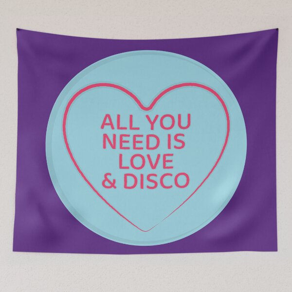Item preview, Love and Disco  designed and sold by modernistdesign.