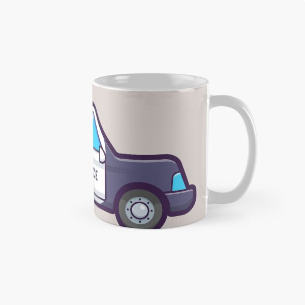 Item preview, Police Car Cartoon Vector Icon Illustration designed and sold by hjian8219.