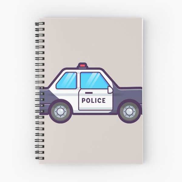 Item preview, Police Car Cartoon Vector Icon Illustration designed and sold by hjian8219.