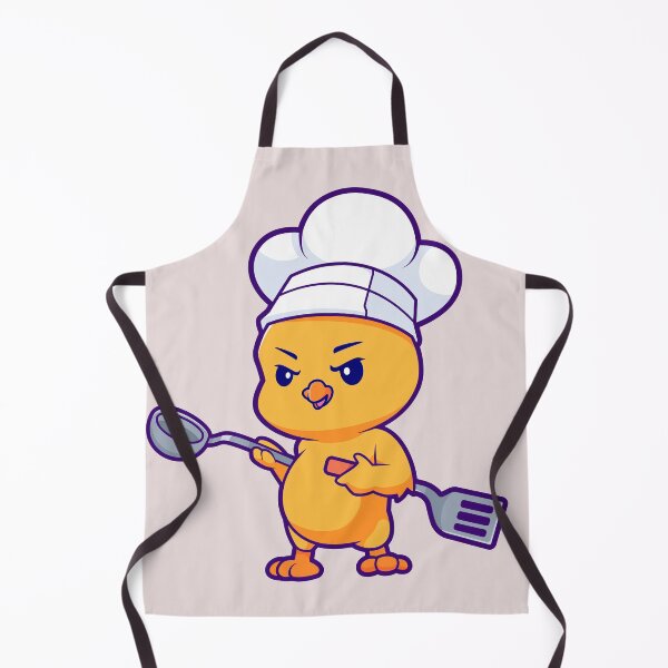 Item preview, Cute Chicken Chef Holding Spatula and Ladle Cartoon Vector Icon Illustration designed and sold by hjian8219.