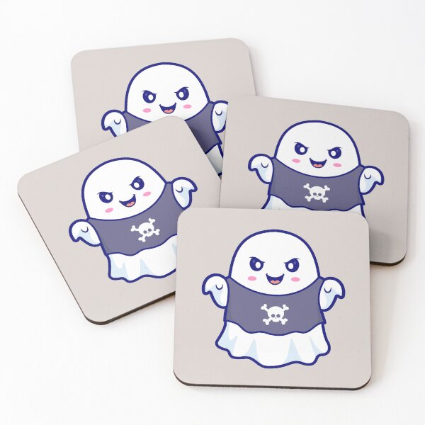 Item preview, Cute Ghost Flying Wearing Shirt Cartoon Vector Icon Illustration designed and sold by hjian8219.