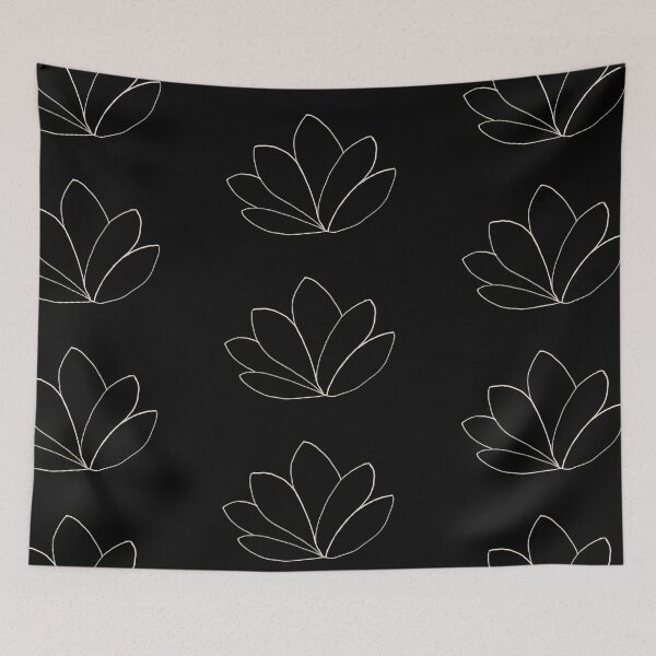 Item preview, Outlined Lotus  designed and sold by ArtReaching.