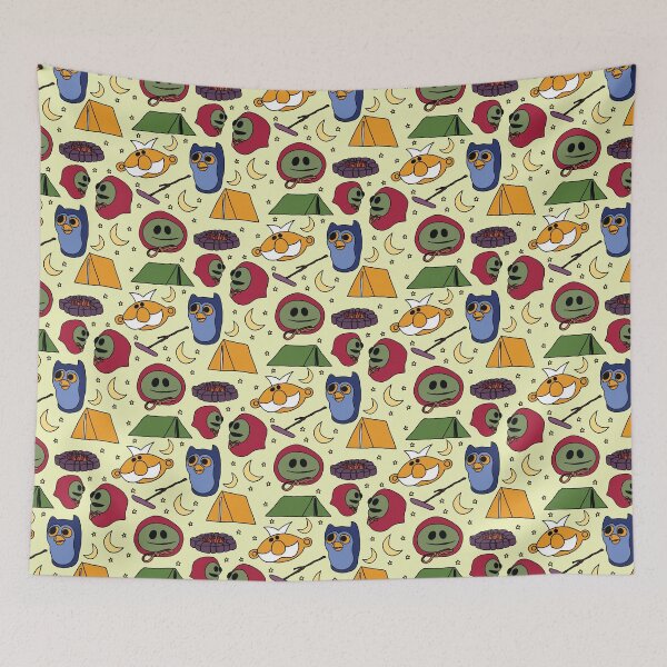 Item preview, Nanalan camping designed and sold by Aeterna Prints.