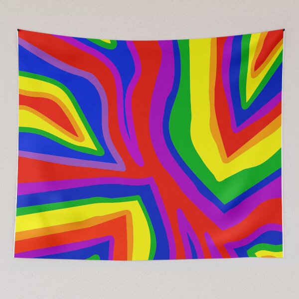 Item preview, Rainbow Zebra Stripes designed and sold by Sartoris Art.