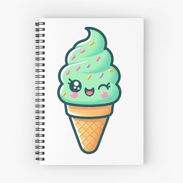 Item preview, kawaii ice cream designed and sold by ModernAtelier.