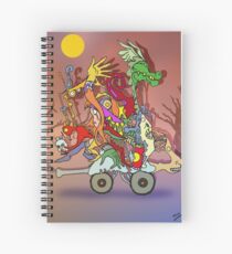 Fantasticated Transportation Authority Spiral Notebook