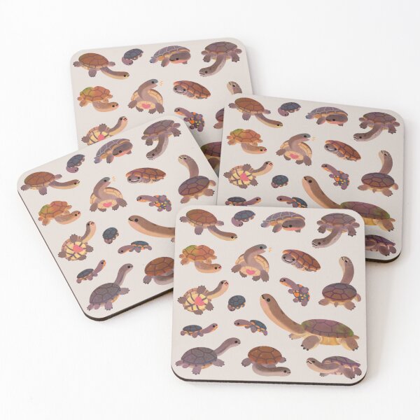 Item preview, Snake-necked turtle - beige  designed and sold by pikaole.