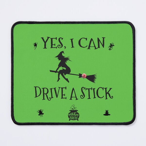 Item preview, Hallowe'en Witch: Yes, I can drive a stick designed and sold by Leap Shop.