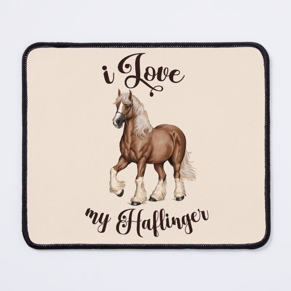 Item preview, i Love my Haflinger horse horsemanship riding equitation gift for horses lover  designed and sold by Fantasy Cache.