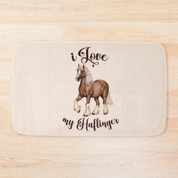 Item preview, i Love my Haflinger horse horsemanship riding equitation gift for horses lover  designed and sold by Fantasy Cache.