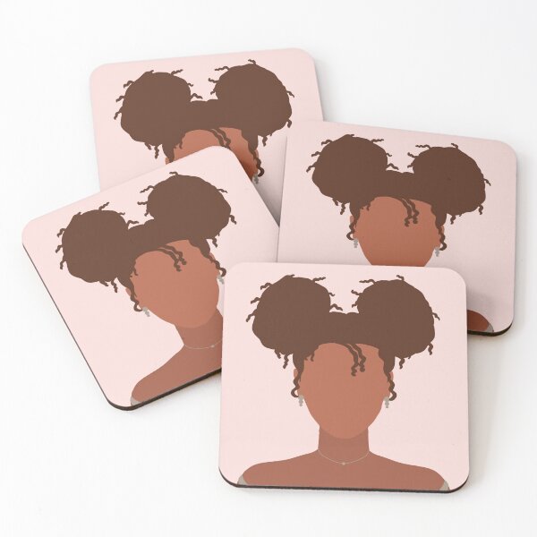 Item preview, Curly Minimalist Portrait designed and sold by PurelySweet.