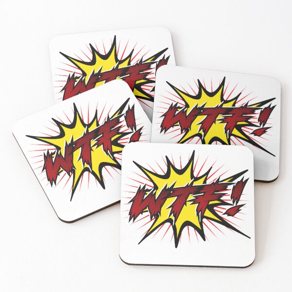 Item preview, WTF! Estilo Comic designed and sold by KurichiDesigns.