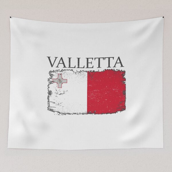 Item preview, Valletta Malta Flag Malta Country Tourist Valletta Visitor designed and sold by farhanhafeez.