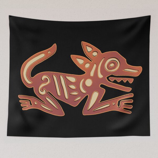Item preview, Mexican dog flat stamp from Veracruz designed and sold by DaveDanchuk.