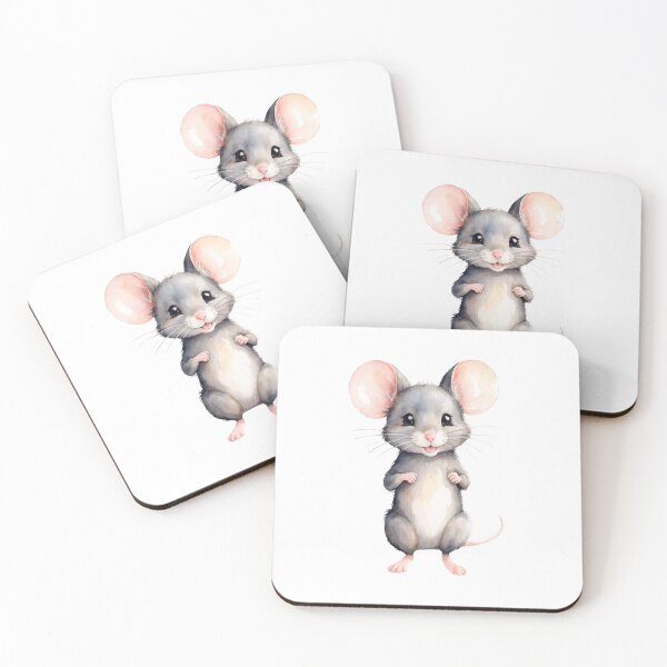 Item preview,  Sweet Watercolor Mouse Design designed and sold by Victoria Riabov.