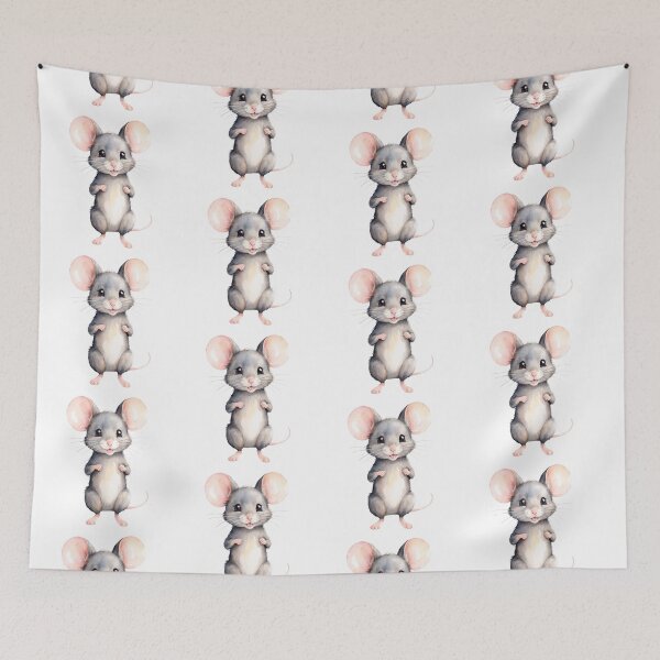 Item preview,  Sweet Watercolor Mouse Design designed and sold by Victoria Riabov.