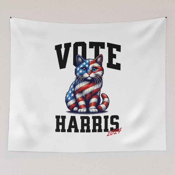 Item preview, Kamala Harris for President 2024, Cute & Funny Cat Lover designed and sold by dfunky.