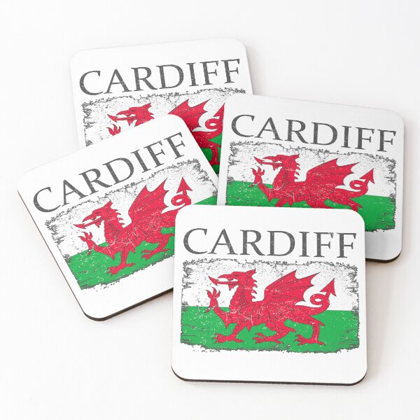 Item preview, Cardiff Wales Flag Wales Tourist Cardiff City Visitor designed and sold by farhanhafeez.
