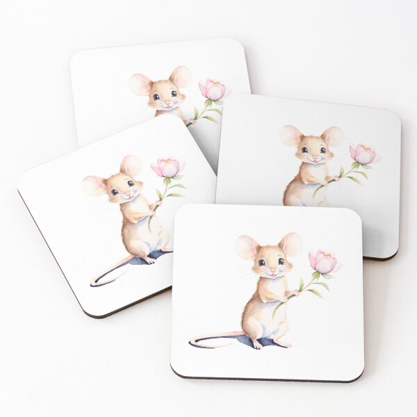 Item preview, Watercolor Mouse Wonderland designed and sold by Victoria Riabov.