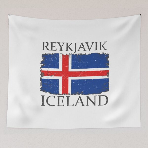 Item preview, Reykjavik Iceland Flag Iceland Tourist Reykjavik Visitor designed and sold by farhanhafeez.