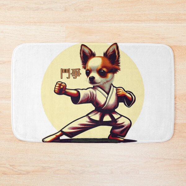 Item preview, Martial Arts Chihuahua FIGHT designed and sold by silklotus.