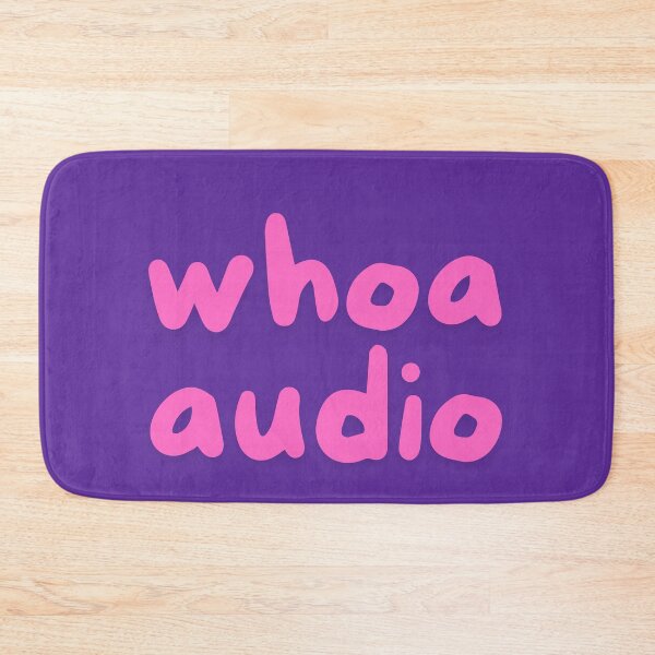 Item preview, WHOA AUDIO designed and sold by Swooncake Press.