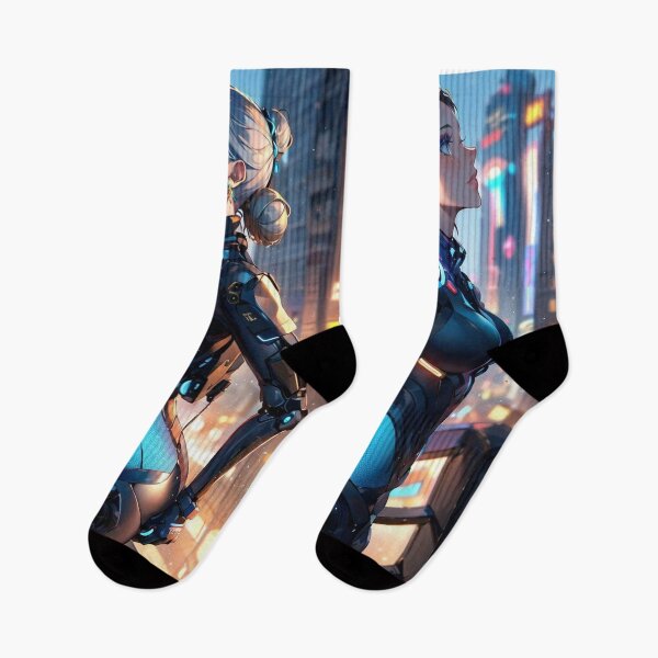 Item preview, Twin Cyberpunk Dreamgirls designed and sold by KillerCrafts.