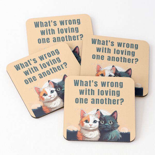 Item preview, what's wrong with loving one another. love quotes designed and sold by La Loca.