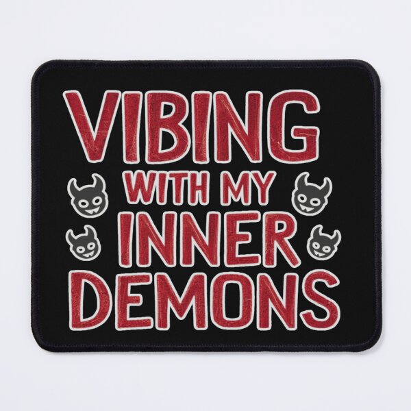 Item preview, Vibing With My Inner Demons designed and sold by SewnMemories.