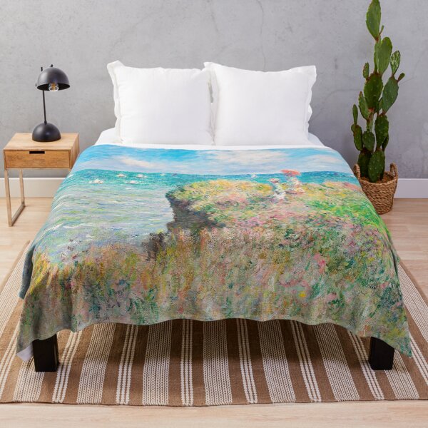 Item preview, Claude Monet Cliff Walk at Pourville Monet designed and sold by TeeARTHY.