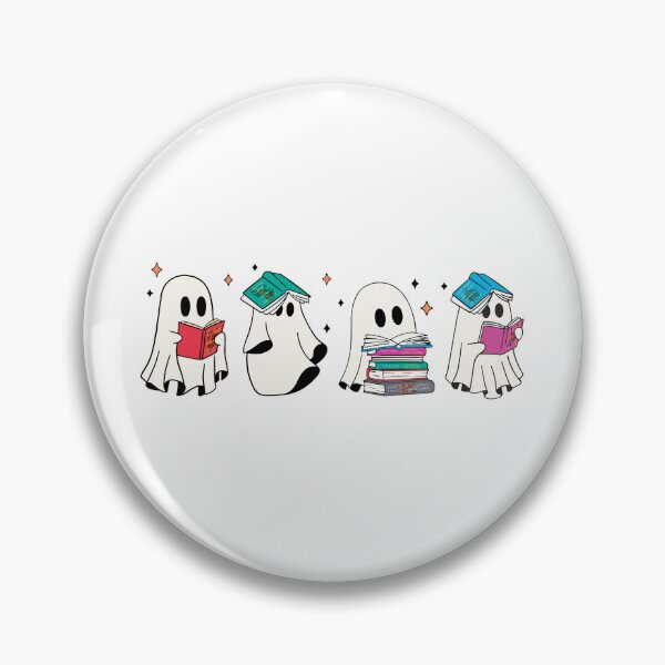 Item preview, Reading Cute Ghosts Acotar Reading Spooky Book Lovers Gift Ideas designed and sold by BookWishEra.