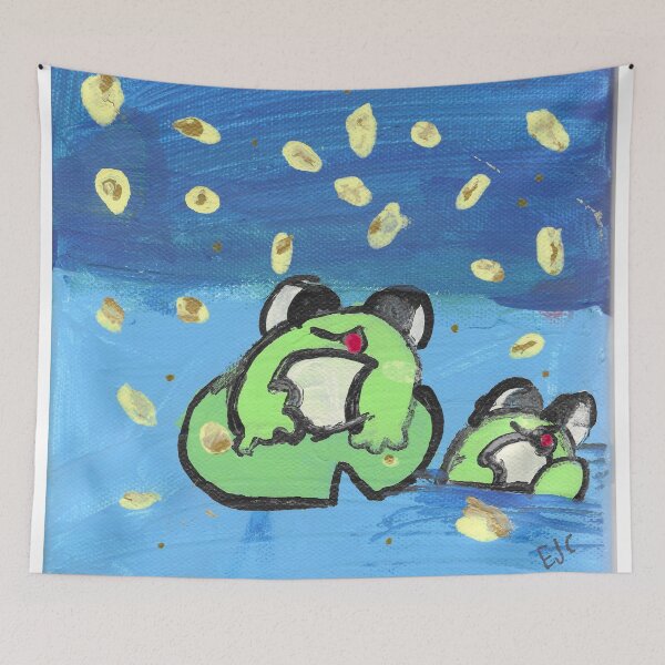 Item preview, 2 Froggies designed and sold by EzrisArtGoodies.