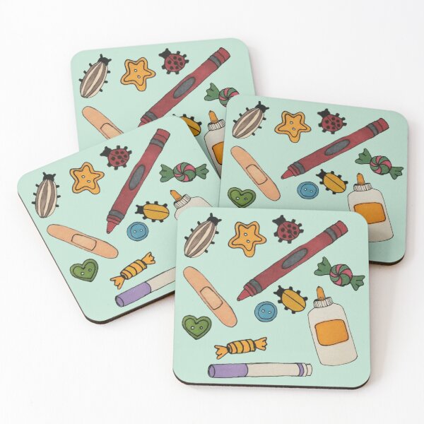 Item preview, Kidcore Nostalgia Pattern designed and sold by SoftGayCryptids.