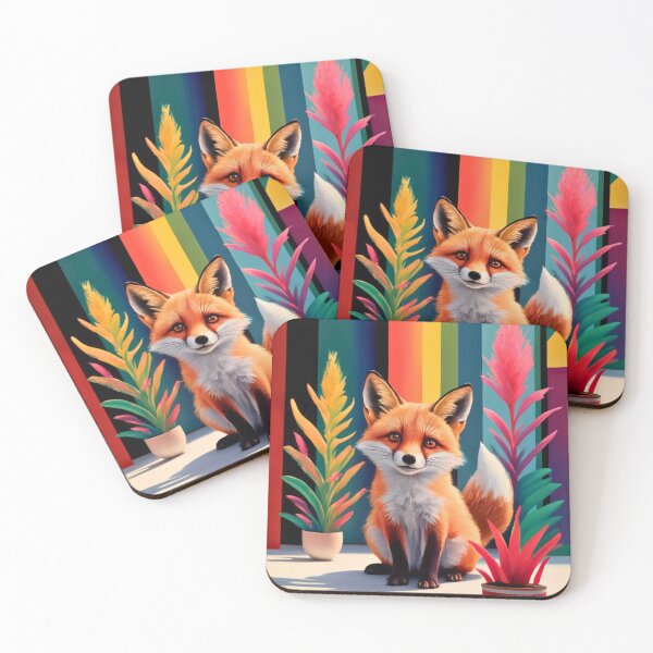 Artikelvorschau, Süßer Fuchs. Entzückender Fuchs, Aquarellfuchs, Fuchszeichnung, Blumenfuchs, Fuchsbild entworfen und verkauft von FoxVibes.