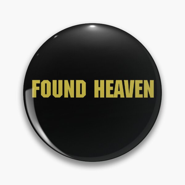Item preview, Found Heaven Yellow Text designed and sold by aestheticqueen.