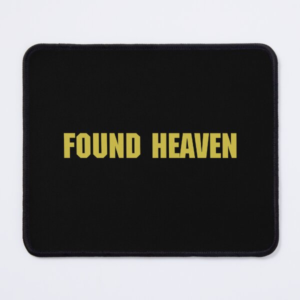 Item preview, Found Heaven Yellow Text designed and sold by aestheticqueen.