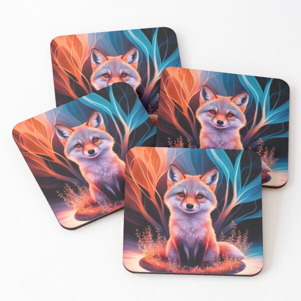 Artikelvorschau, Süßer Fuchs. Entzückender Fuchs, Aquarellfuchs, Fuchszeichnung, Blumenfuchs, Fuchsbild entworfen und verkauft von FoxVibes.