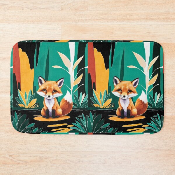 Artikelvorschau, Süßer Fuchs. Entzückender Fuchs, Aquarellfuchs, Fuchszeichnung, Blumenfuchs, Fuchsbild entworfen und verkauft von FoxVibes.