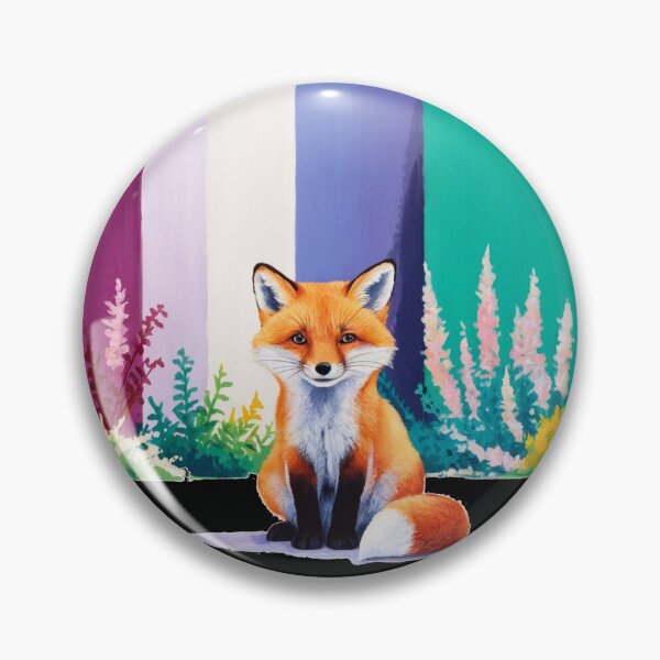 Artikelvorschau, Süßer Fuchs. Entzückender Fuchs, Aquarellfuchs, Fuchszeichnung, Blumenfuchs, Fuchsbild entworfen und verkauft von FoxVibes.