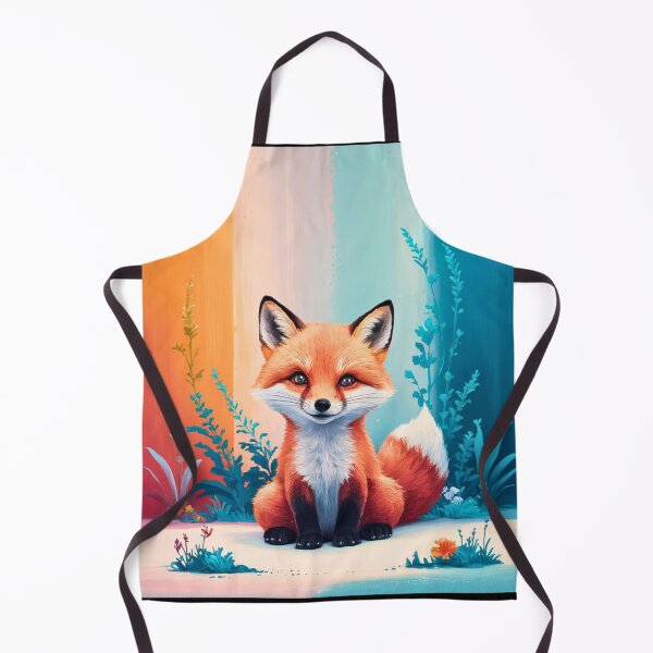 Artikelvorschau, Süßer Fuchs. Entzückender Fuchs, Aquarellfuchs, Fuchszeichnung, Blumenfuchs, Fuchsbild entworfen und verkauft von FoxVibes.