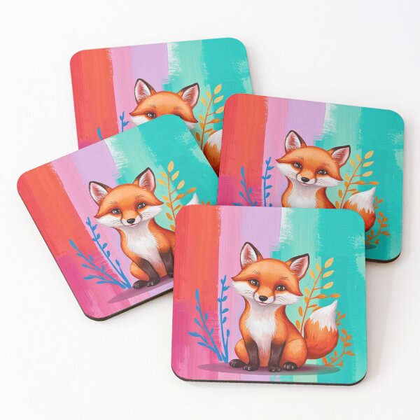 Artikelvorschau, Süßer Fuchs. Entzückender Fuchs, Aquarellfuchs, Fuchszeichnung, Blumenfuchs, Fuchsbild entworfen und verkauft von FoxVibes.