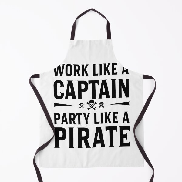 Item preview, Work Like a Captain, Party Like a Pirate designed and sold by Mosaic-97.