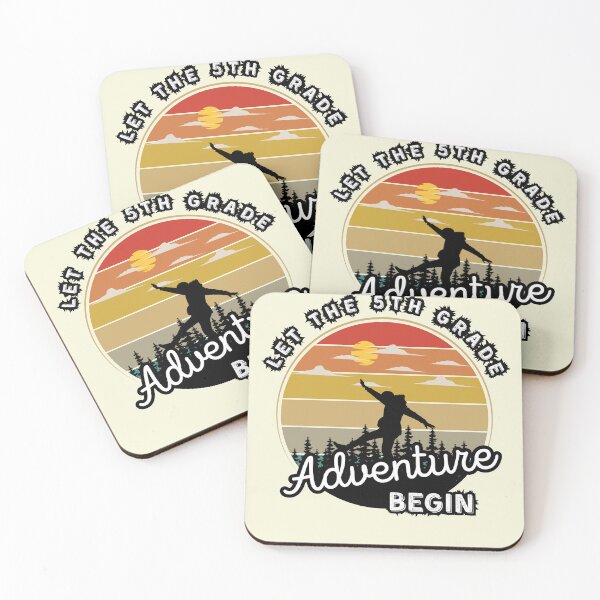 Item preview, Let The 5th Grade Adventure Begin, Back To School designed and sold by Mozaic Clothes.